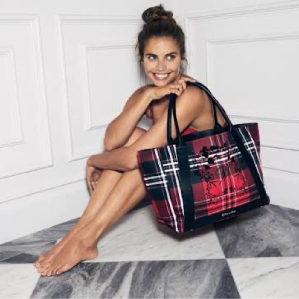 Victoria's Secret Plaid Tote